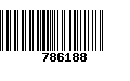 Código de Barras 786188