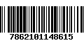 Código de Barras 7862101148615