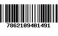 Código de Barras 7862109401491