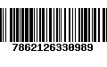 Código de Barras 7862126330989