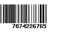 Código de Barras 7874226765