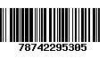 Código de Barras 78742295305