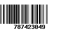 Código de Barras 787423049