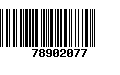 Código de Barras 78902077