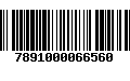 Código de Barras 7891000066560