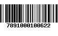 Código de Barras 7891000100622