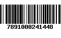 Código de Barras 7891000241448