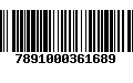 Código de Barras 7891000361689