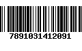 Código de Barras 7891031412091