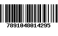 Código de Barras 7891048014295