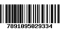 Código de Barras 7891095029334