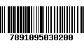 Código de Barras 7891095030200