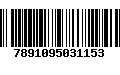 Código de Barras 7891095031153