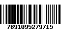 Código de Barras 7891095279715