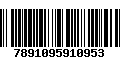 Código de Barras 7891095910953