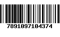 Código de Barras 7891097104374