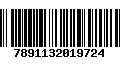 Código de Barras 7891132019724