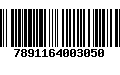 Código de Barras 7891164003050