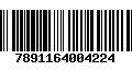 Código de Barras 7891164004224