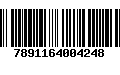 Código de Barras 7891164004248