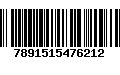 Código de Barras 7891515476212