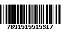 Código de Barras 7891515515317