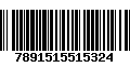 Código de Barras 7891515515324