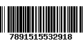 Código de Barras 7891515532918