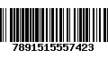 Código de Barras 7891515557423