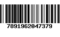 Código de Barras 7891962047379