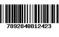 Código de Barras 7892840812423