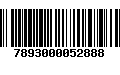 Código de Barras 7893000052888