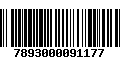 Código de Barras 7893000091177