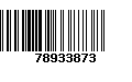 Código de Barras 78933873