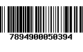 Código de Barras 7894900050394