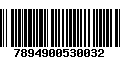 Código de Barras 7894900530032