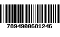 Código de Barras 7894900681246