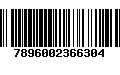 Código de Barras 7896002366304