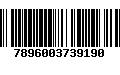 Código de Barras 7896003739190