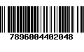 Código de Barras 7896004402048