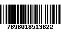 Código de Barras 7896018513822