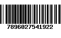 Código de Barras 7896027541922