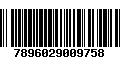 Código de Barras 7896029009758