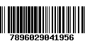 Código de Barras 7896029041956