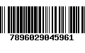 Código de Barras 7896029045961