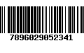 Código de Barras 7896029052341