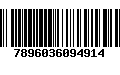 Código de Barras 7896036094914