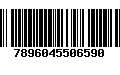 Código de Barras 7896045506590