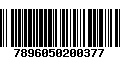 Código de Barras 7896050200377