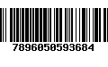 Código de Barras 7896050593684